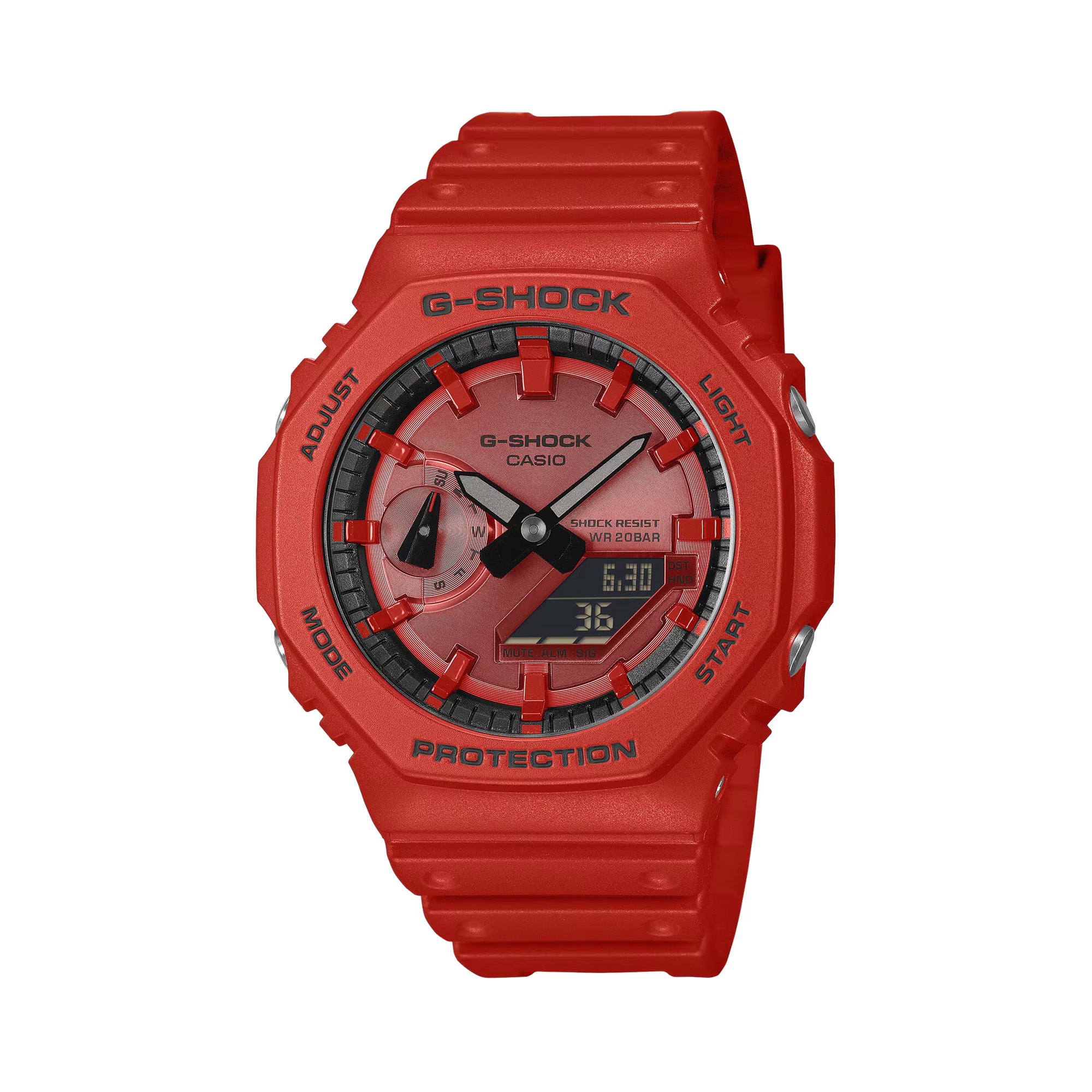 Casio G-Shock Analogue Digital Men's Watch GA2100RRB-4A