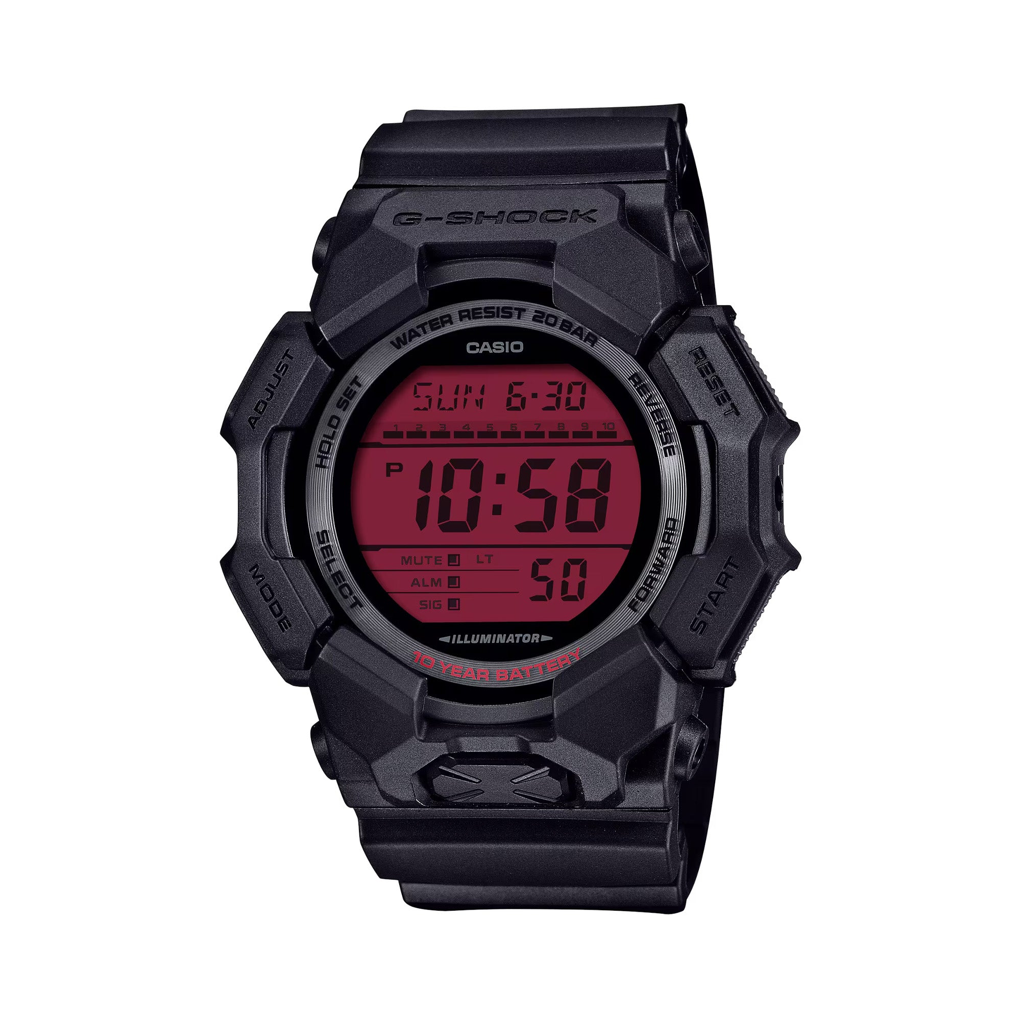 Casio G-SHOCK Digital Men's Watch GD010BBR-1D