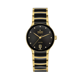 Rado Centrix Women's 35mm Ceramic & Yellow PVD Automatic Watch R30 032 742