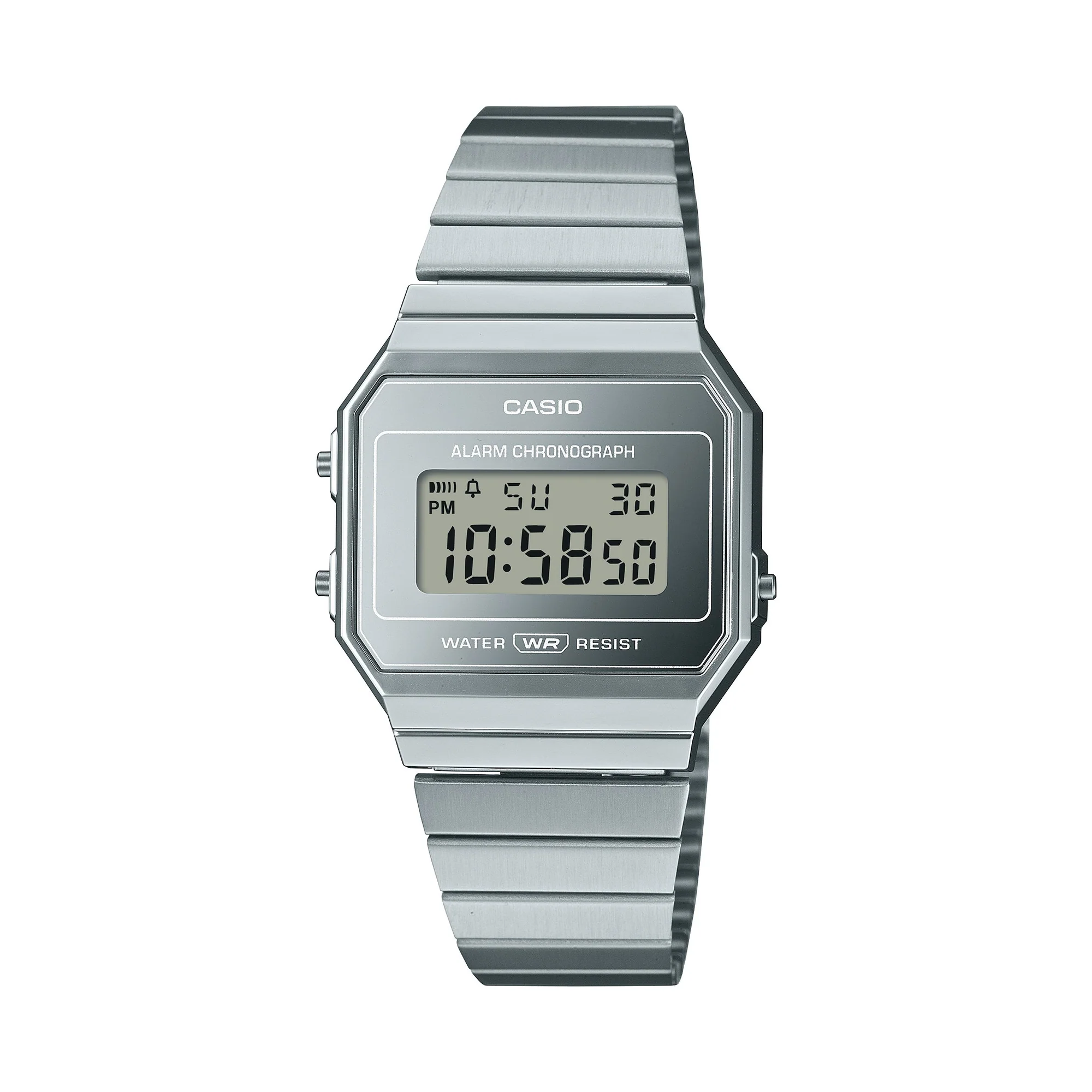 Casio Vintage Stainless Steel Quartz Watch A700WEV-7A