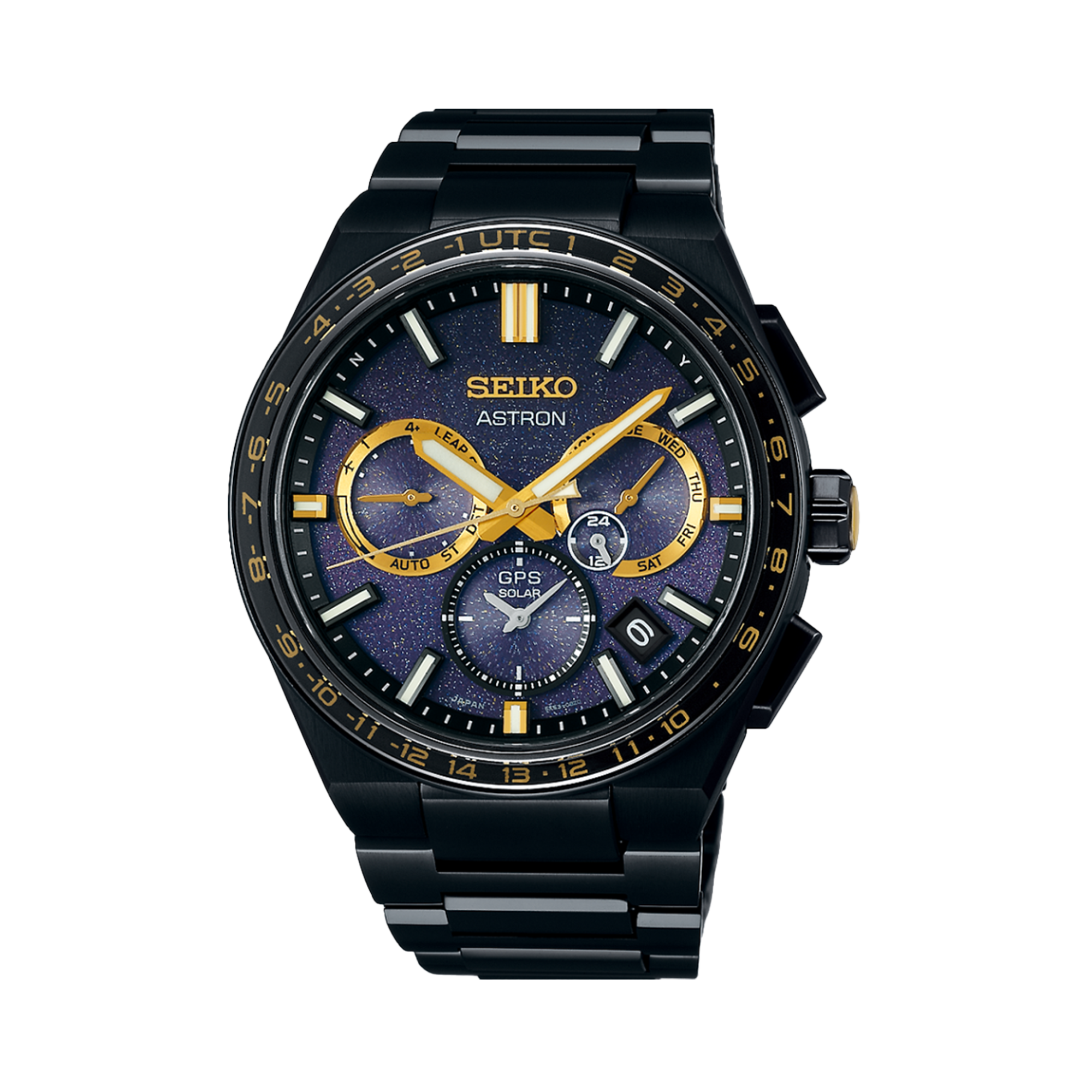 Seiko Astron Limited Edition Men's 42.70mm Solar GPS Watch SSH145J