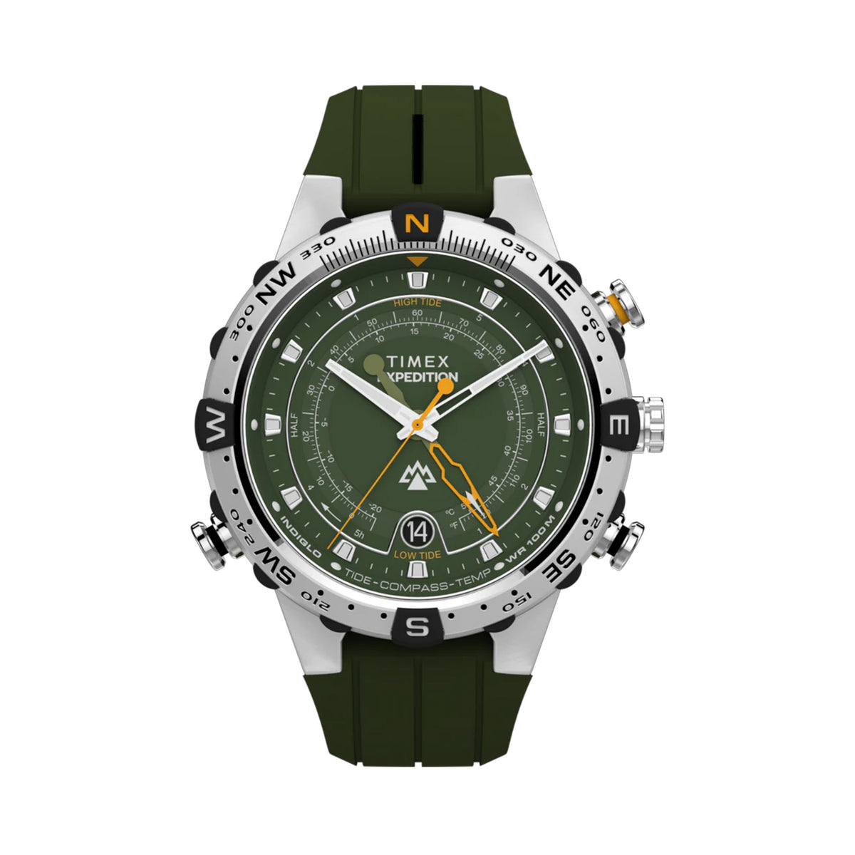 Timex Expedition Tide Temp Compass Men's 45mm Watch TW2Y14400