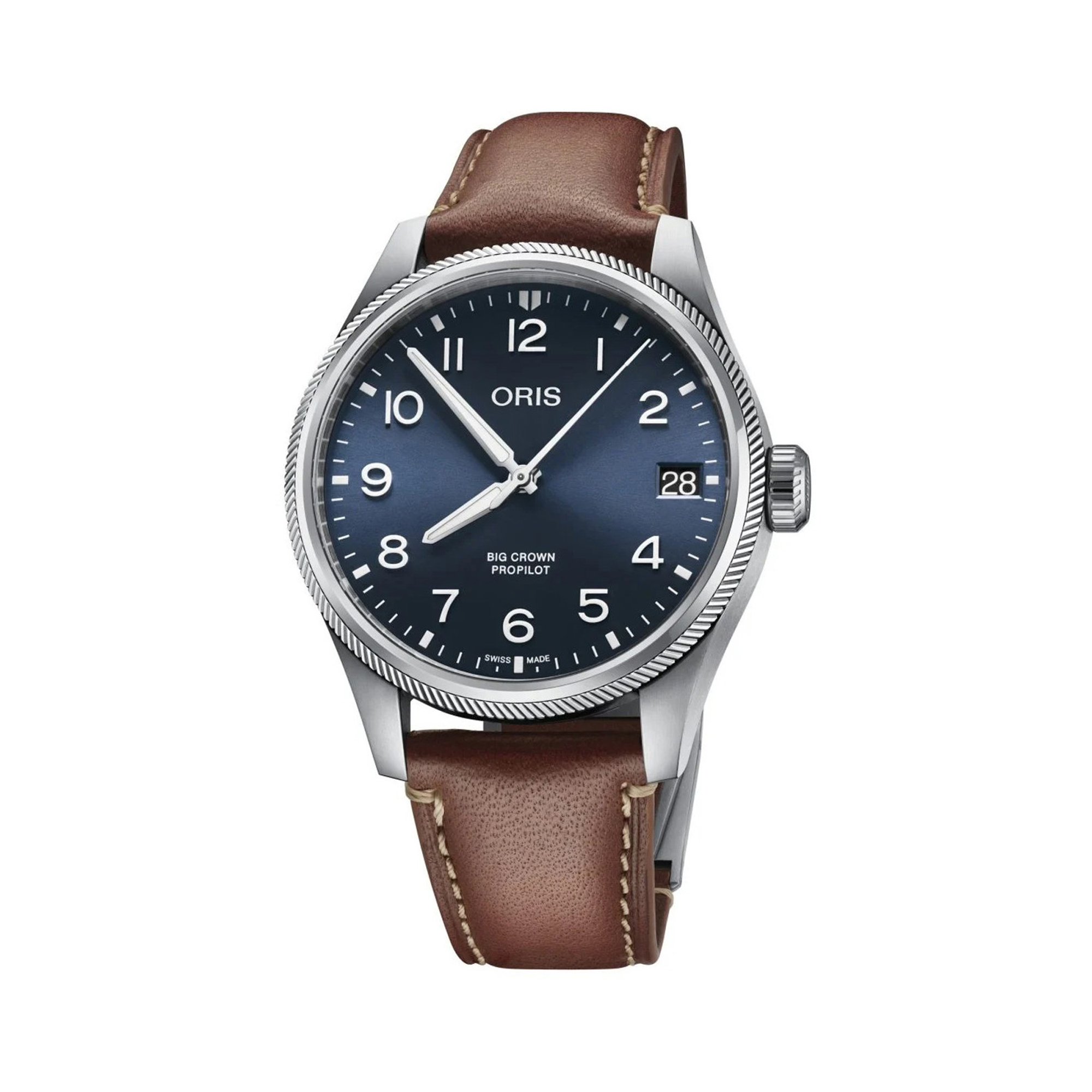 Oris Big Crown ProPilot Men's 41mm Stainless Steel Automatic Watch 751 7761 4065LS BRN
