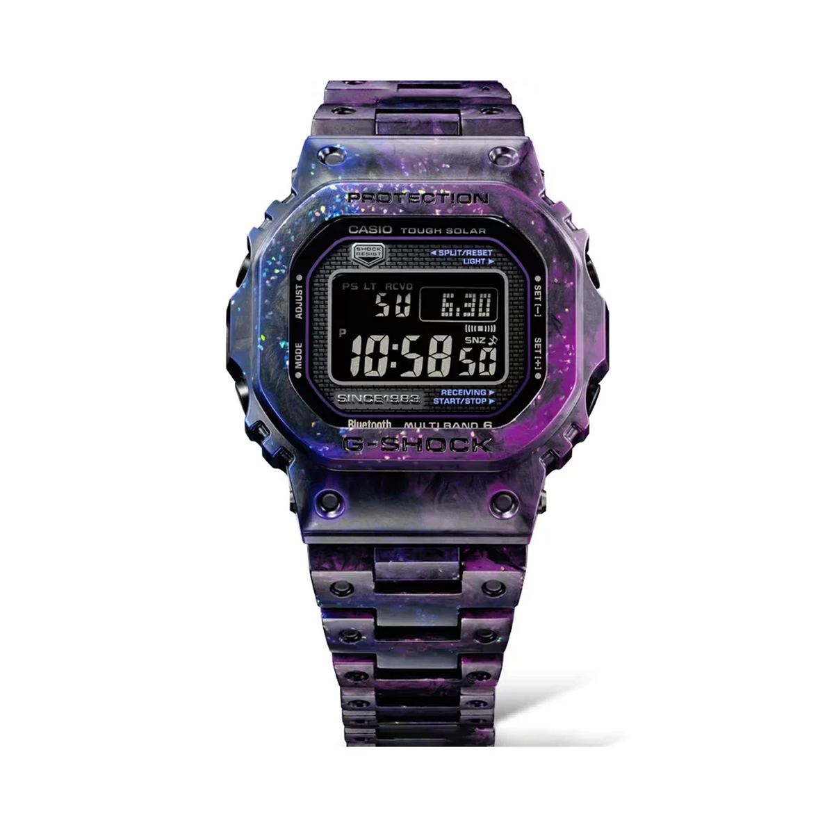 Casio G-SHOCK Men's 40th Anniversary Carbon Edition Solar Watch GCWB5000UN-6D