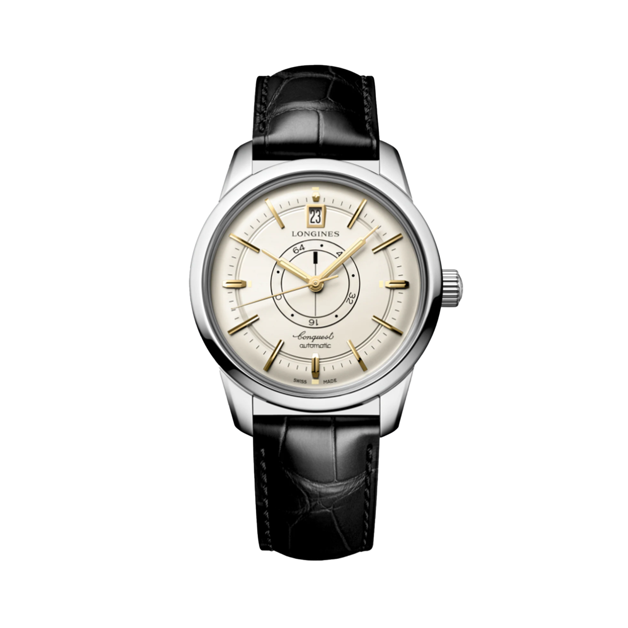 Longines Heritage Men's 38mm Automatic Power Reserve Watch L1.648.4.78.2