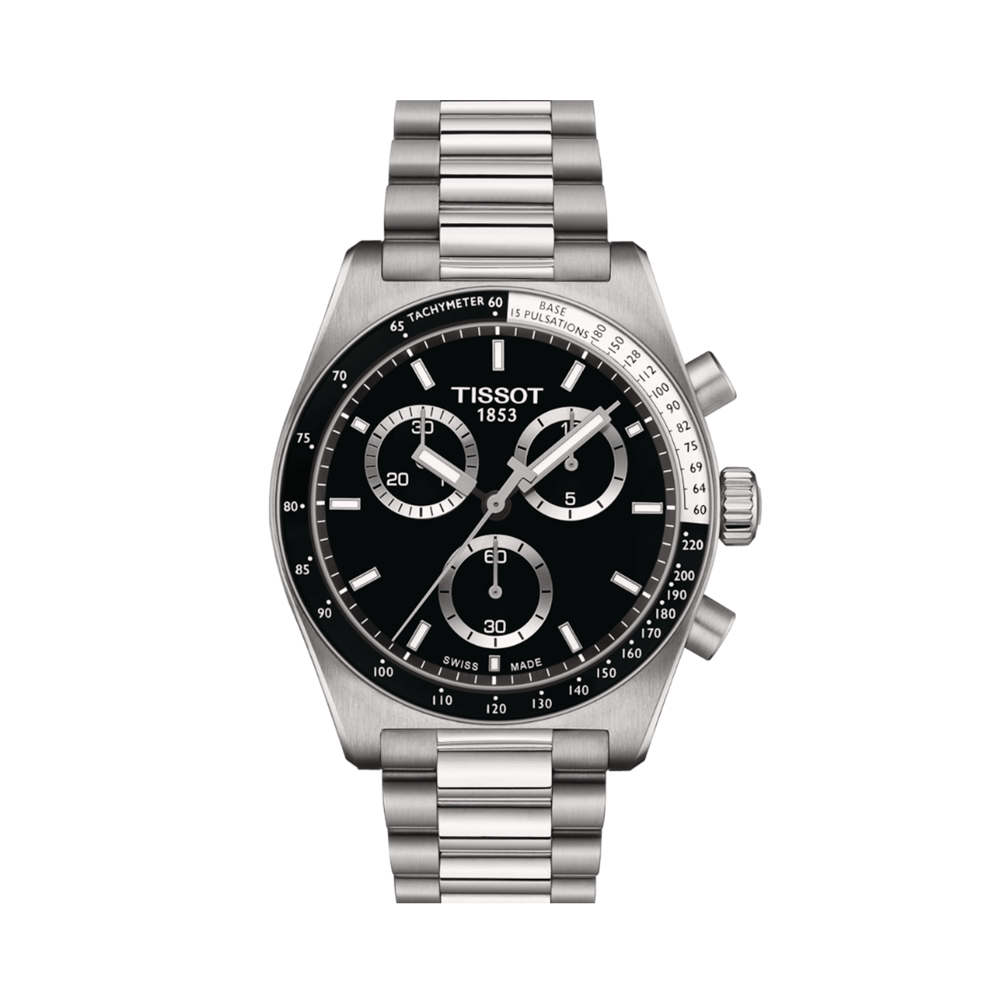 Tissot PRS 516 Men's 40mm Stainless Steel Quartz Chronograph Watch T149.417.11.051.00
