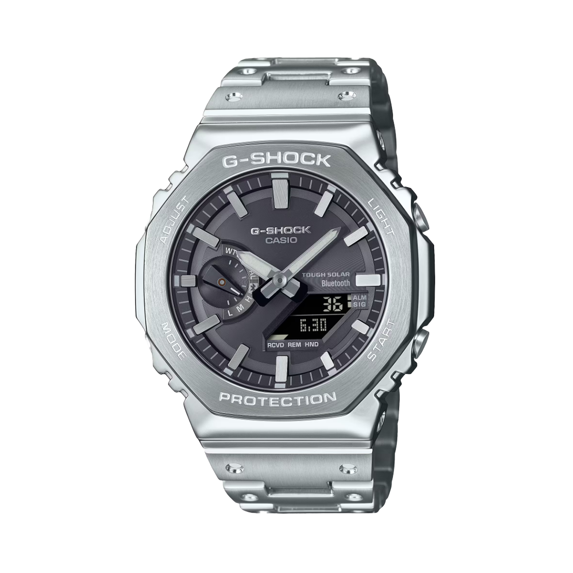 Casio G-SHOCK Stainless Steel Analogue Digital Watch GMB2100SD-1A