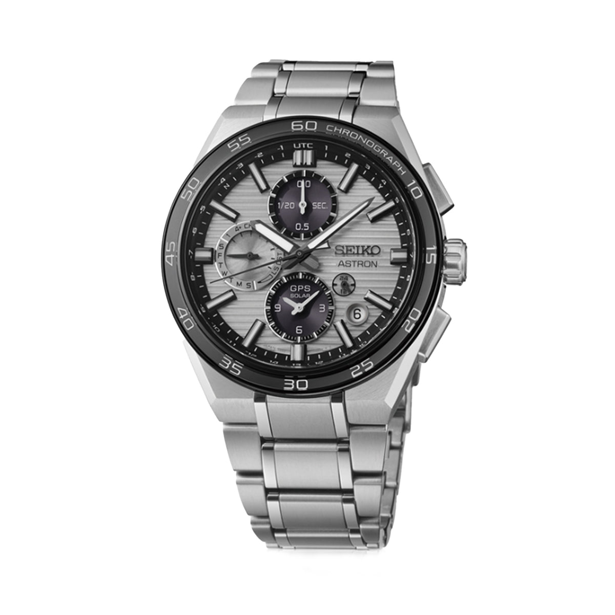 Seiko Astron Men's 44.10mm Solar GPS Watch SSH177J