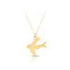 Bird Charm Necklace in 9ct Yellow Gold