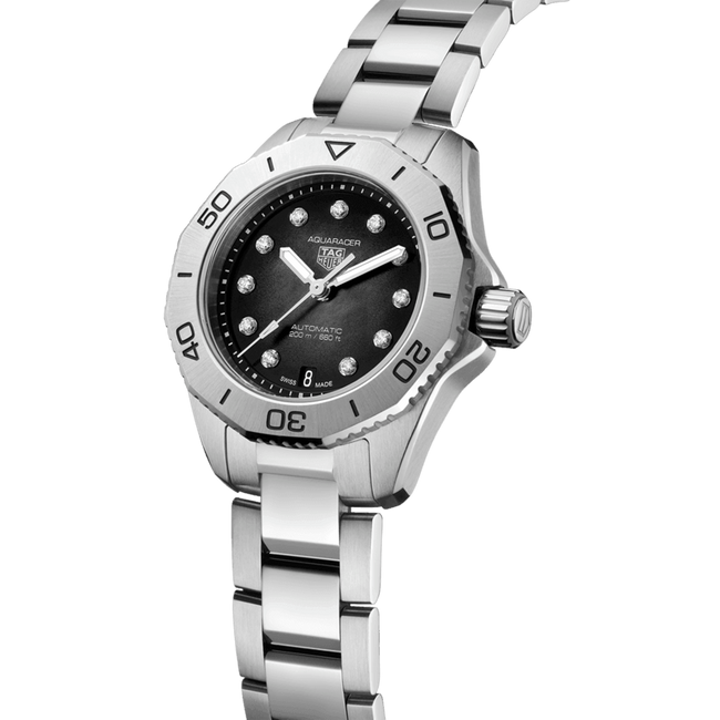 TAG HEUER AQUARACER WOMEN'S 30MM STAINLESS STEEL AUTOMATIC WATCH  WBP2410.BA0622