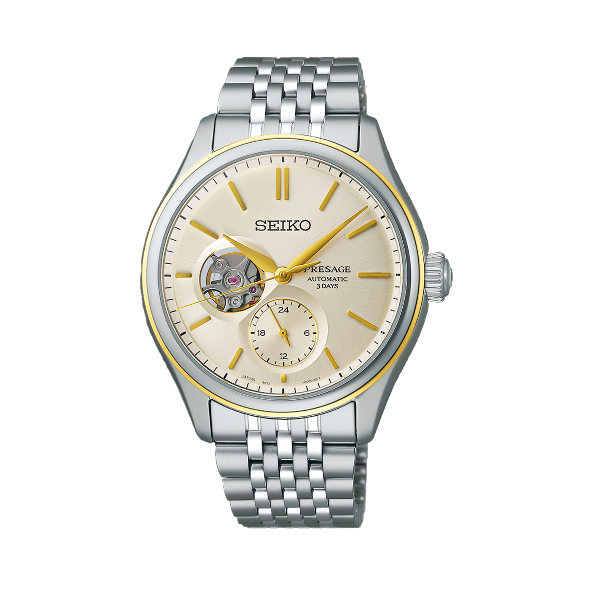 Seiko Presage Men's Automatic GMT Watch SPB480J
