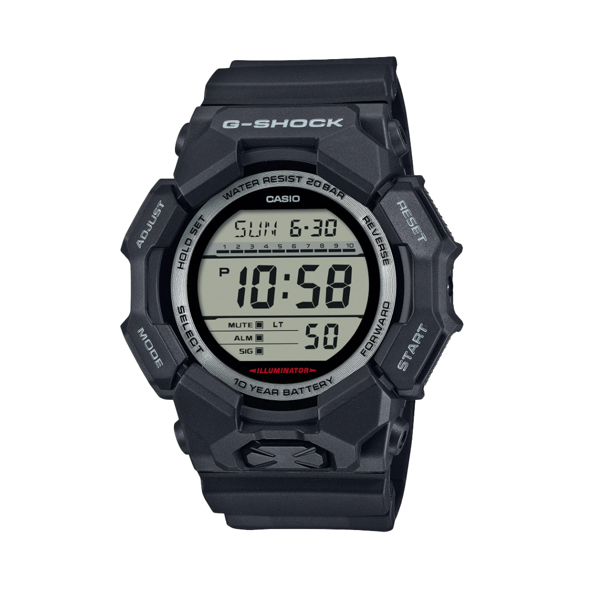 Casio G-SHOCK Men's Resin Quartz Watch GD010-1DR