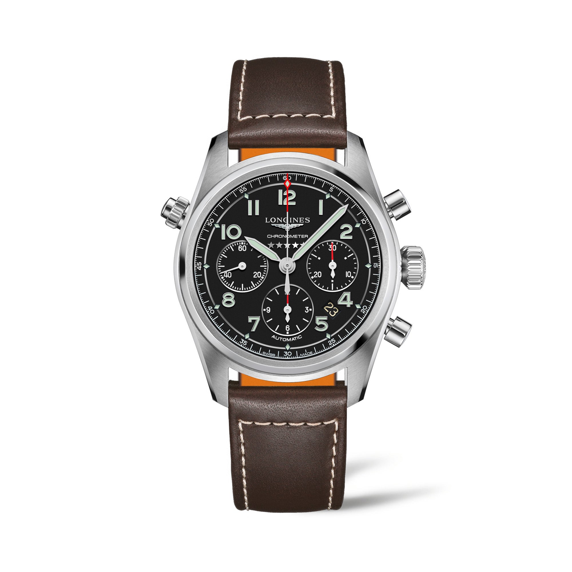 Longines Spirit Automatic Men's 42mm Watch L3.820.4.53.3