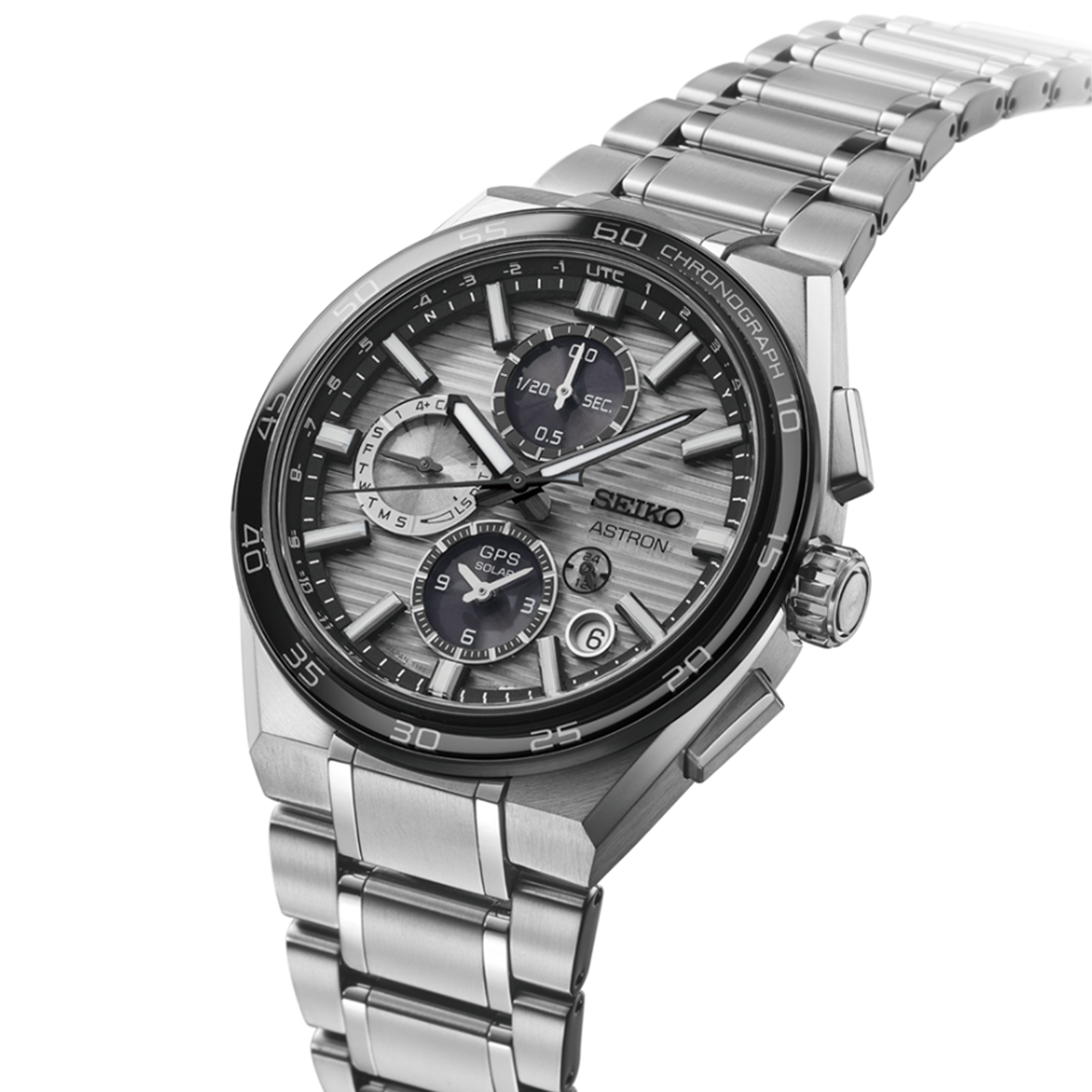Seiko Astron Men's 44.10mm Solar GPS Watch SSH177J