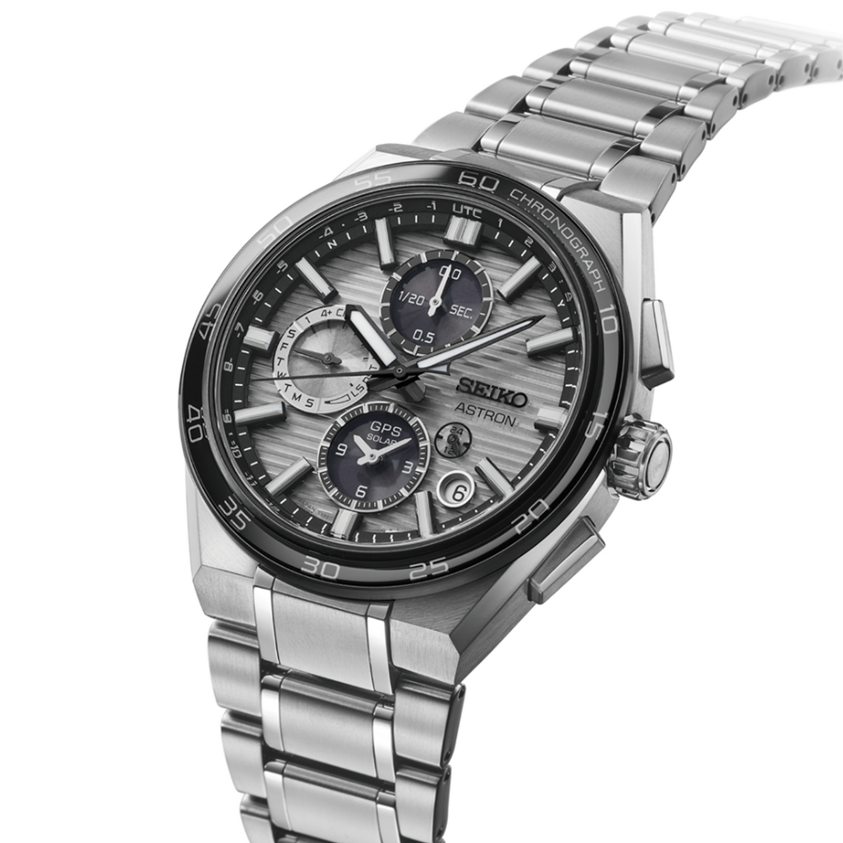 Seiko Astron Men's 44.10mm Solar GPS Watch SSH177J