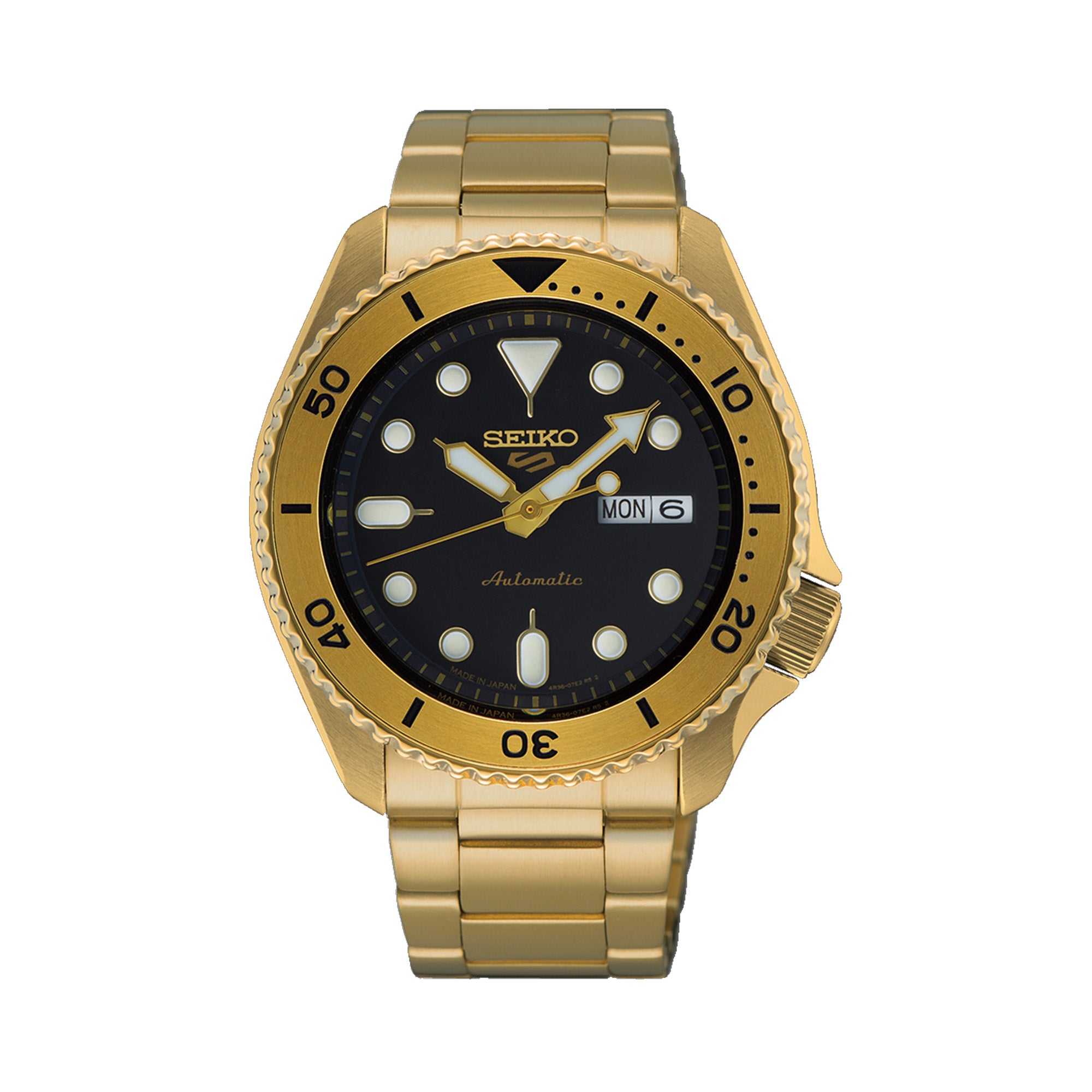 Seiko 5 Sports Men's Automatic 42.5mm Watch SRPK18J-8