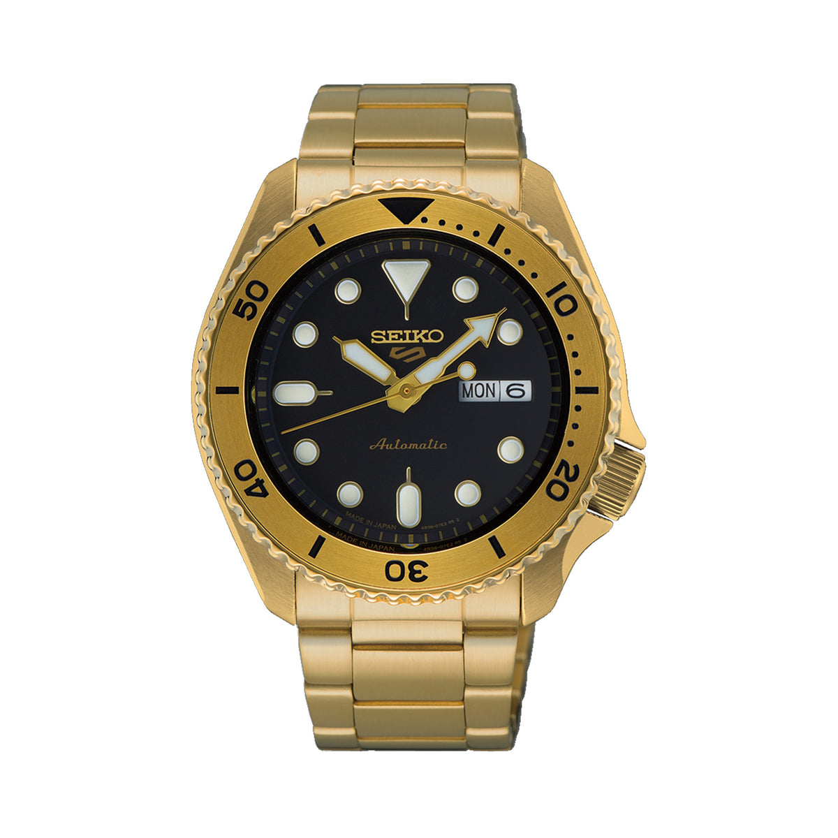 Seiko 5 Sports Men's Automatic 42.5mm Watch SRPK18J-8