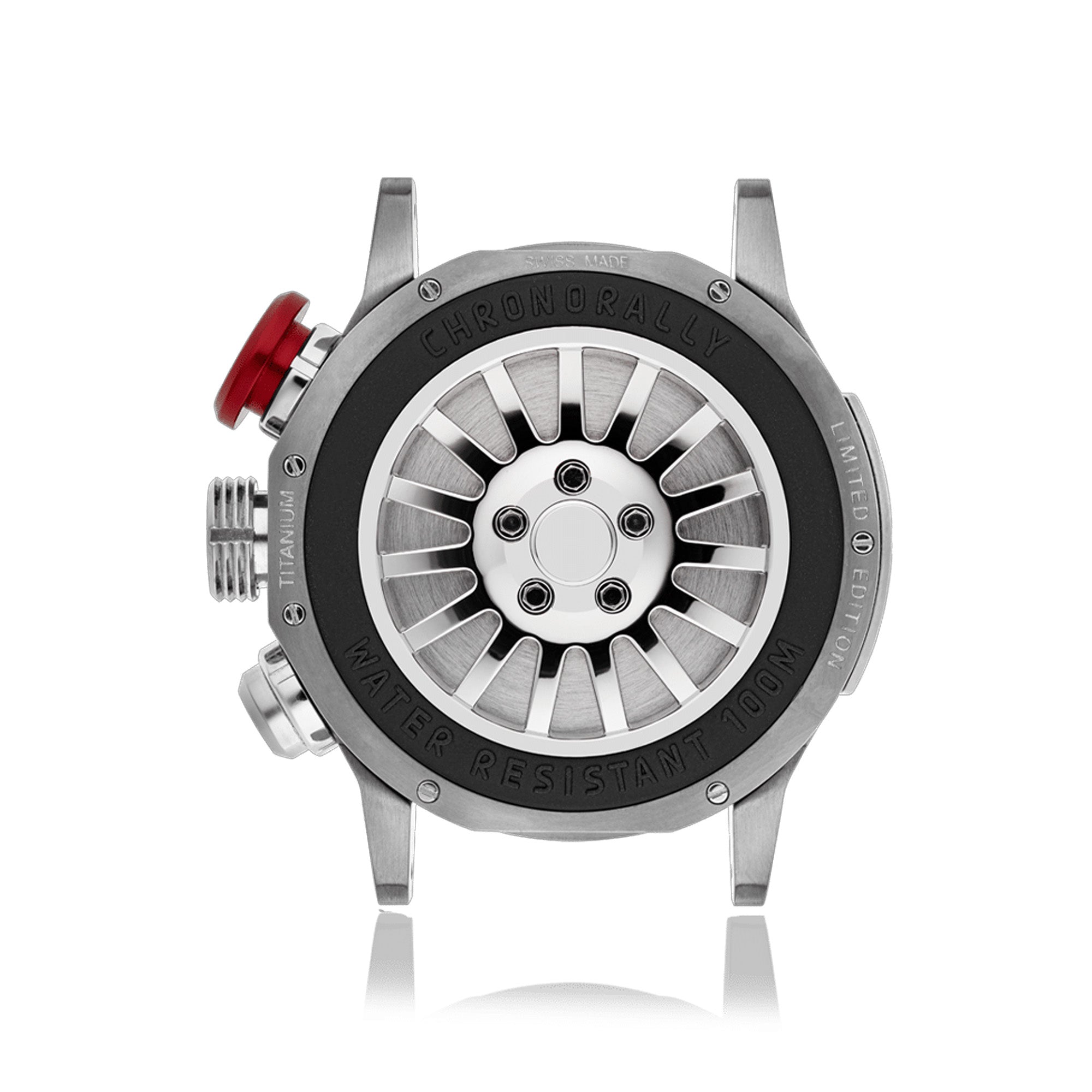 Edox Chronorally Quartz Chronograph Men's 45mm Watch 38003TINRCANBR