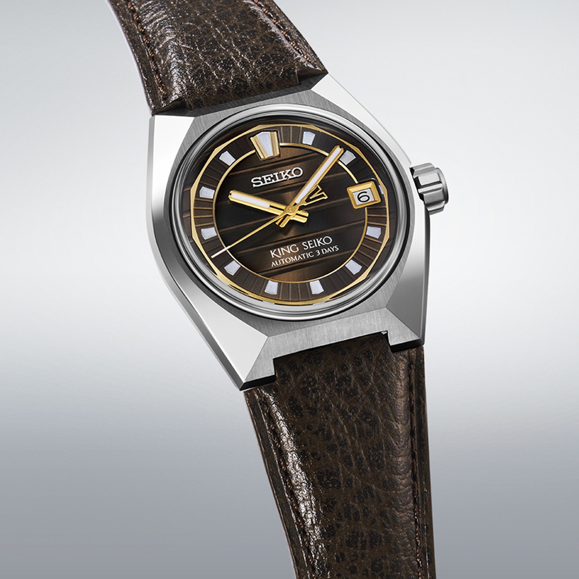 King Seiko Vanac Automatic Men's 41mm Watch SLA093J