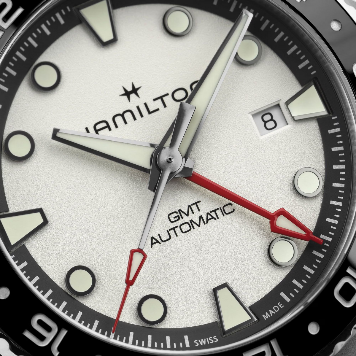 Hamilton Khaki Navy Automatic GMT Men's 43mm Watch H82555150