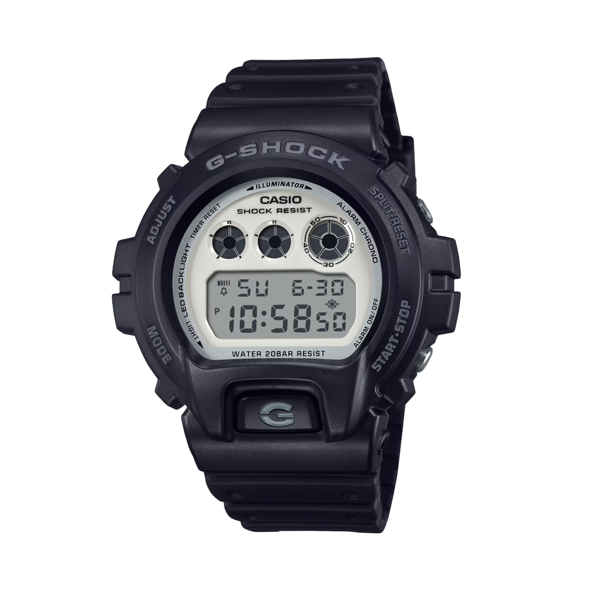Casio G-SHOCK Men's Resin Quartz Sport Watch LCD DW6900WD-1