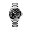 Longines Hydro Conquest Men's 41mm Automatic GMT Watch L3.790.4.56.6