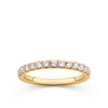 Everlasting 0.50ct TW Lab-Grown Diamond Channel Set Wedding Band in 18ct Yellow Gold