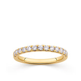 Everlasting 0.50ct TW Lab-Grown Diamond Channel Set Wedding Band in 18ct Yellow Gold