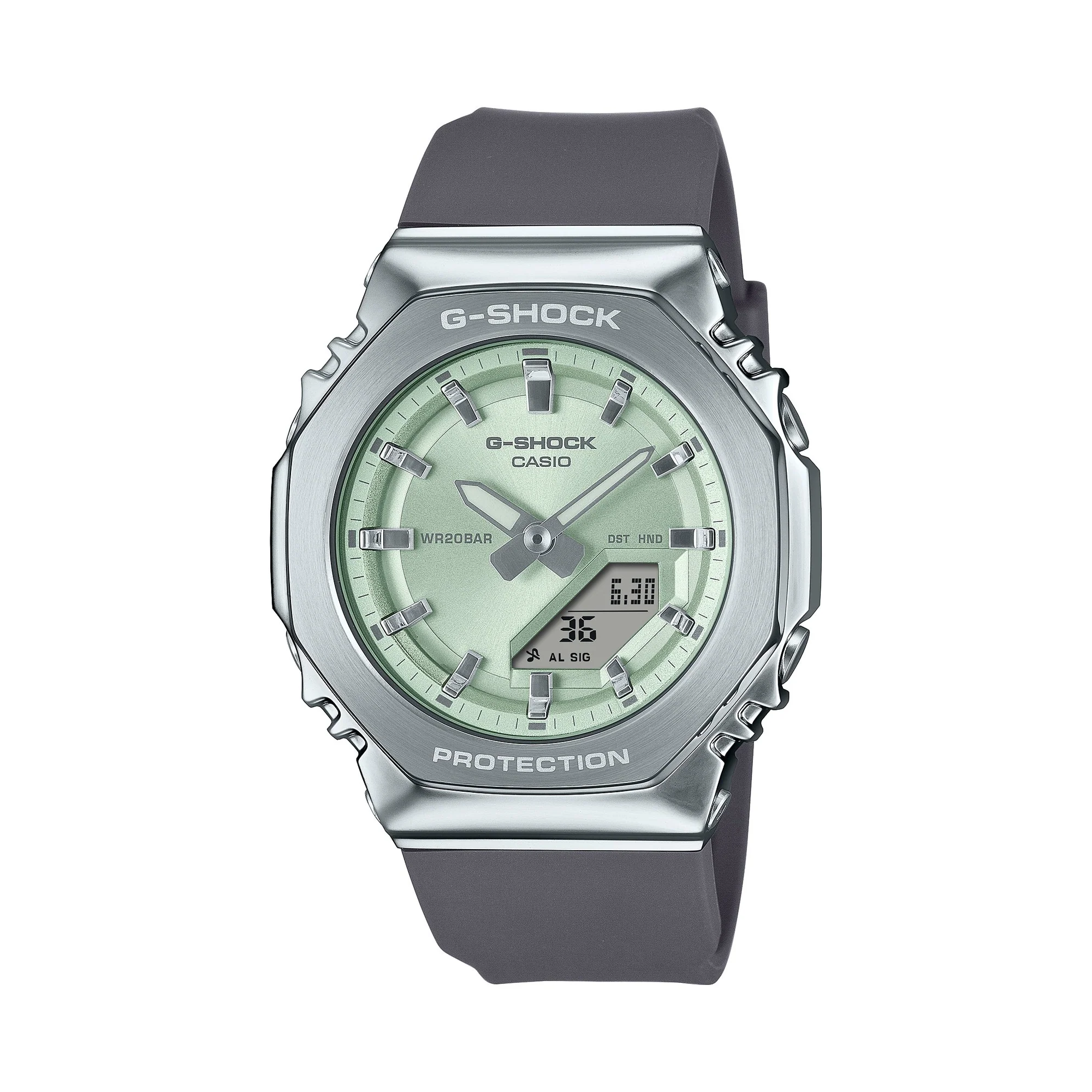 Casio G-SHOCK Stainless Steel Analogue Digital Watch GMS2110-3AD