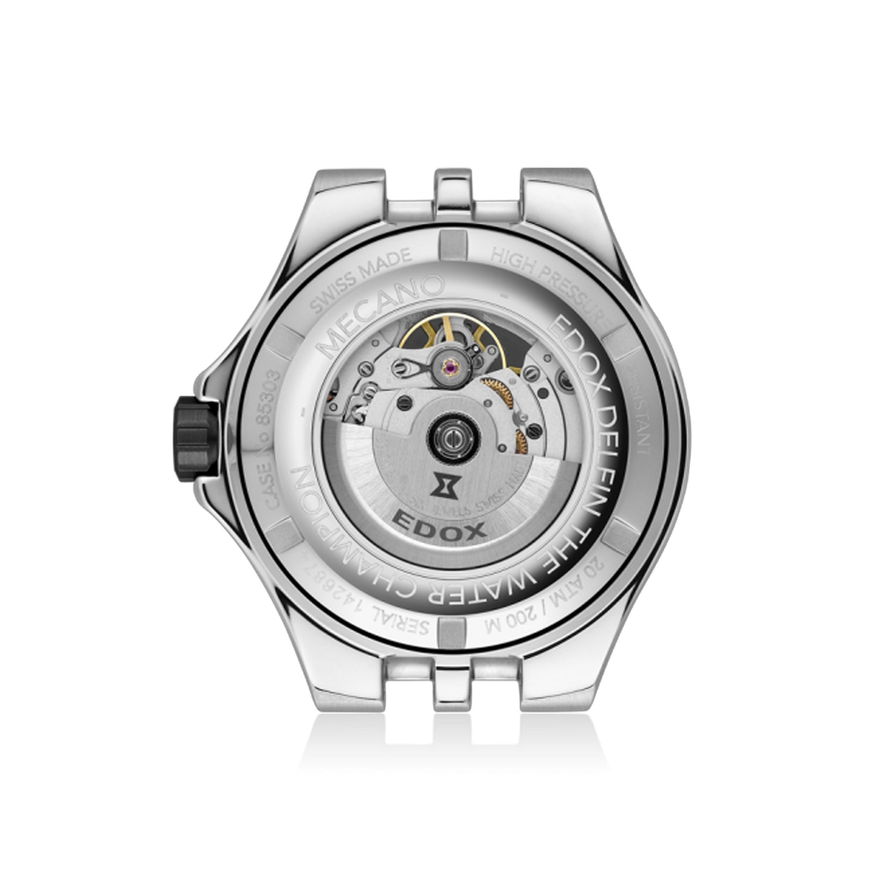 Edox Delfin Automatic Men's 43mm Watch 853033NMNBG