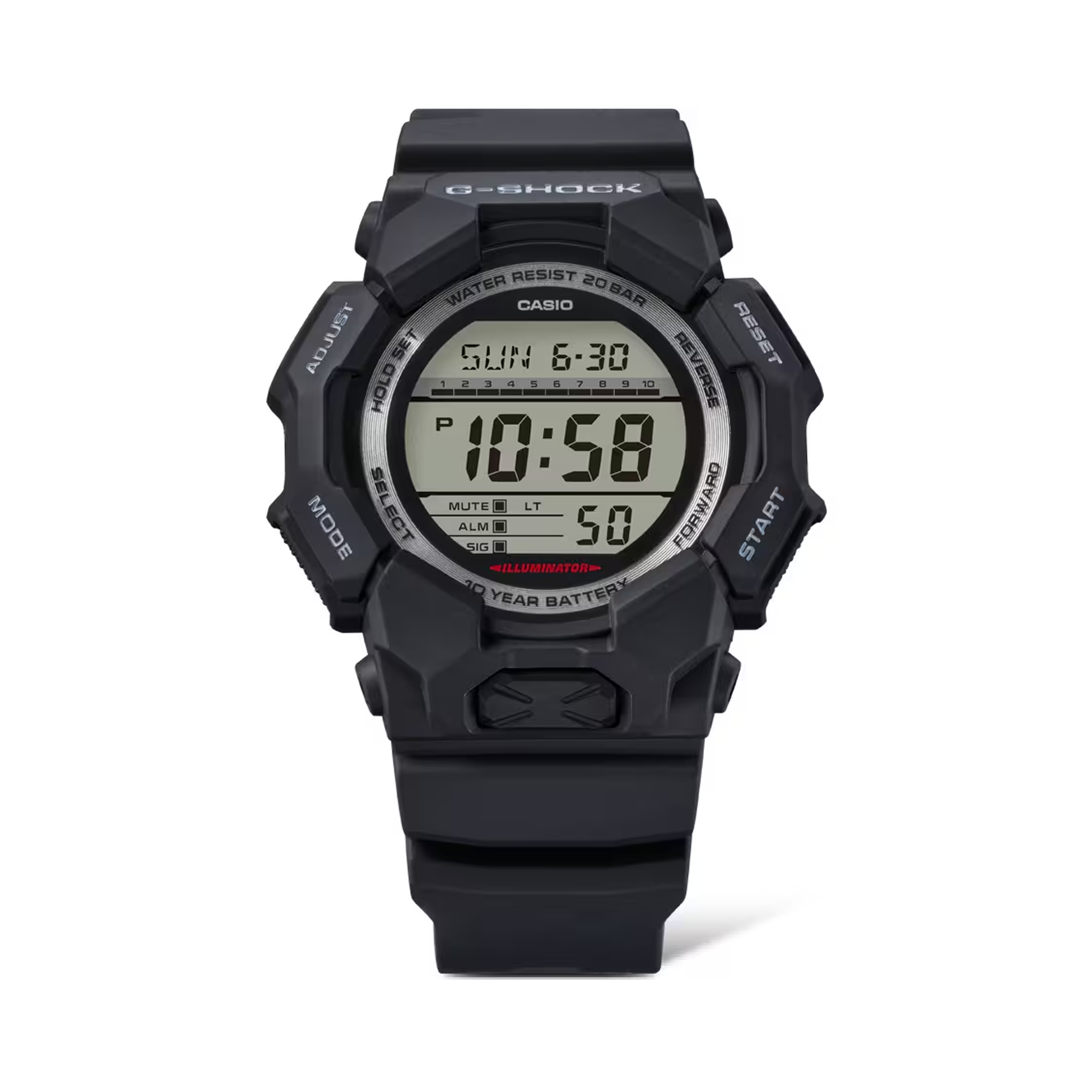 Casio G-SHOCK Men's Resin Quartz Watch GD010-1DR