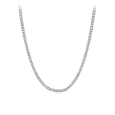 12.00ct TW Lab Grown Diamond Tennis Necklace in 18ct White Gold
