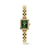 Daniel Wellington Quadro Mini Arch 3-link Emerald Sunray Gold