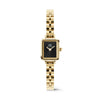 Daniel Wellington Quadro Mini Arch 3-link Onyx Sunray Gold