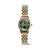 Daniel Wellington Ophelia Mini Emerald Gold Watch