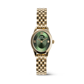 Daniel Wellington Ophelia Mini Emerald Gold Watch