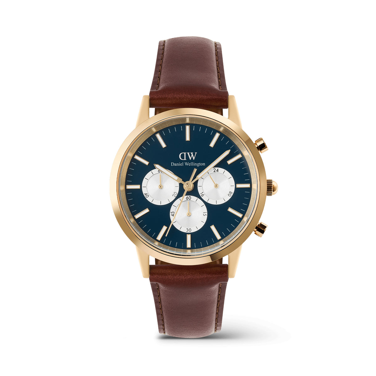 Daniel Wellington Iconic Chronograph St Mawes Arctic Panda Gold