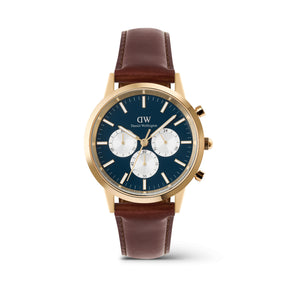 Daniel Wellington Iconic Chronograph St Mawes Arctic Panda Gold