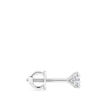 0.50ct TW Diamond Solitaire Earrings in 18ct White Gold