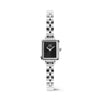 Daniel Wellington Quadro Mini Arch 3-link Onyx Sunray Silver