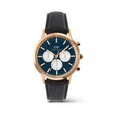 Daniel Wellington Iconic Chronograph Sheffield Arctic Panda Rose Gold