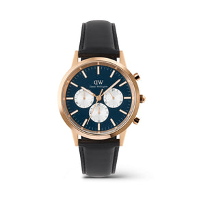 Daniel Wellington Iconic Chronograph Sheffield Arctic Panda Rose Gold