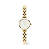 Daniel Wellington Petite Mini Arch 3-link White Gold
