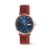 Daniel Wellington Classic Day Display St Mawes Rose Gold Arctic Watch
