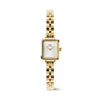 Daniel Wellington Quadro Mini Arch 3-link White Sunray Gold