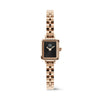 Daniel Wellington Quadro Mini Arch 3-link Onyx Sunray Rose Gold