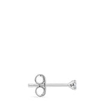 0.10ct TW Diamond Solitaire Earrings in 9ct White Gold