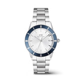 Daniel Wellington Iconic Paradigma Link Blue Bezel Watch