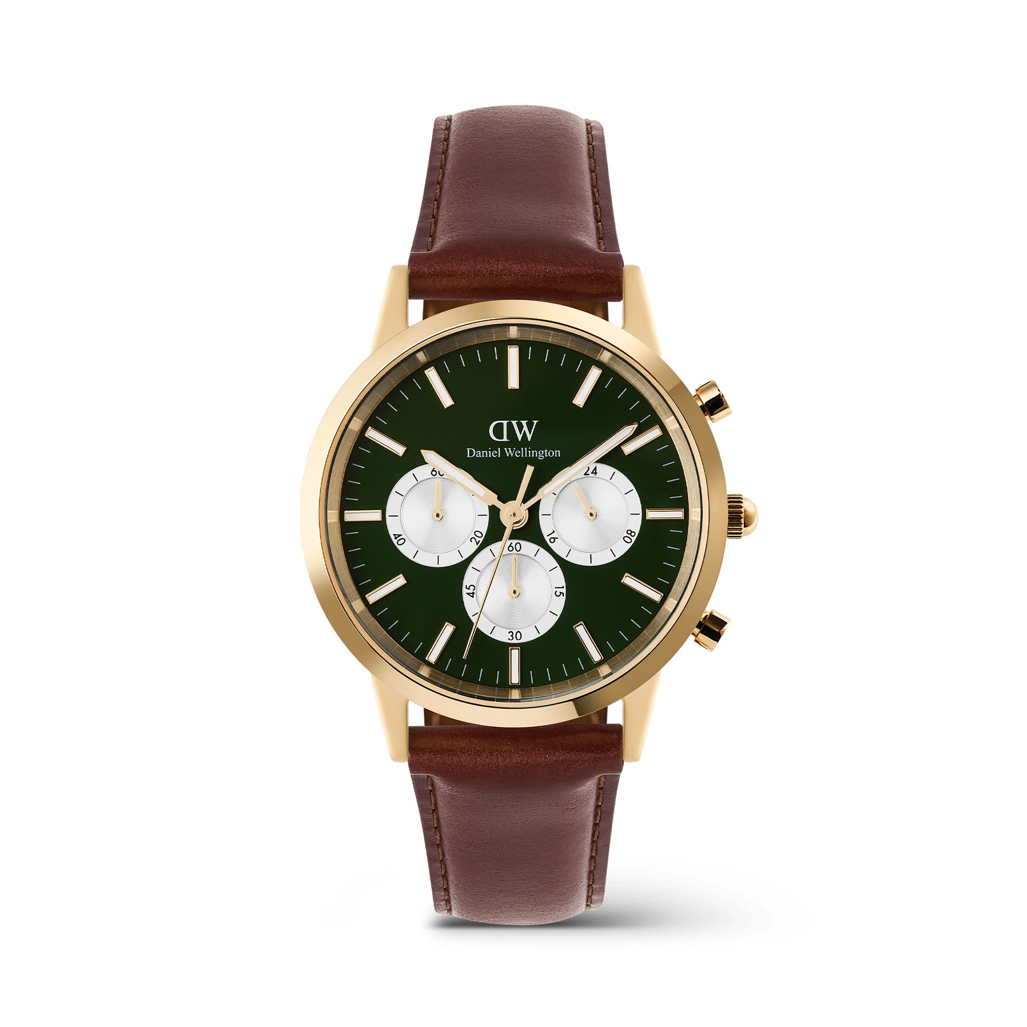 Daniel Wellington Iconic ChronographSt Mawes Emerald Panda Gold