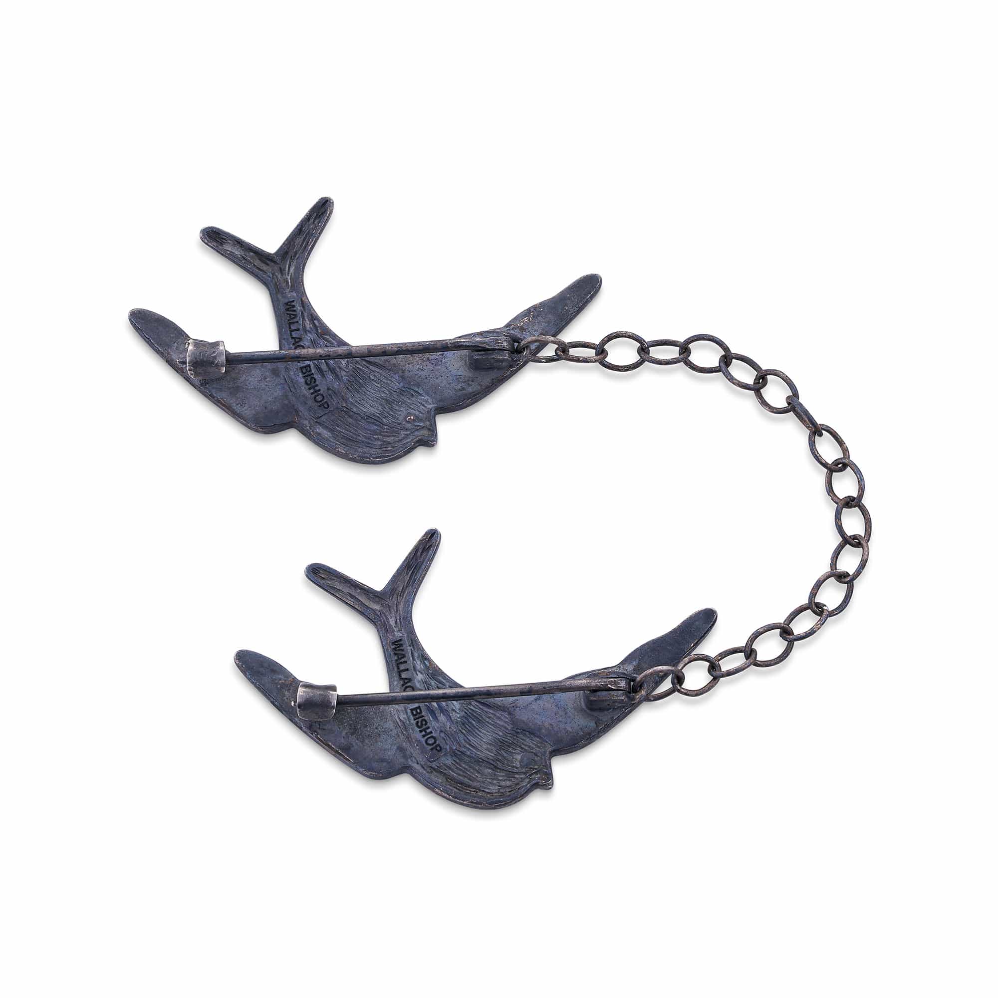 Bluebird of Happiness Brooch in Sterling Silver – Wallace Bishop